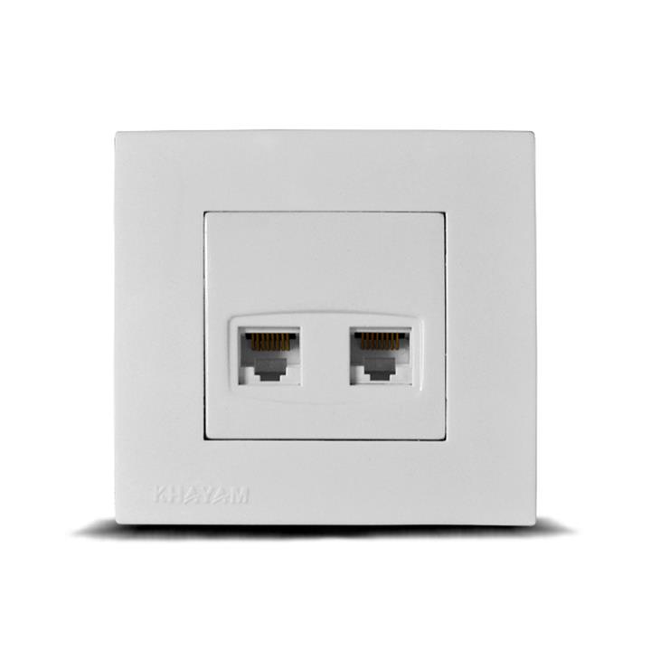 پریز شبکه CAT6 خیام الکتریک مدل آنتیک